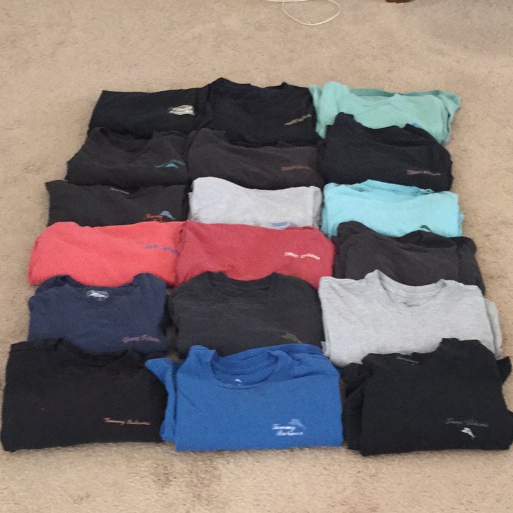 Men’s Tommy Bahama graphic T shirt lot